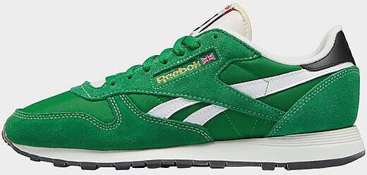 Reebok classic leather schoenen Glen Green/Cloud White/Vector Red Dames