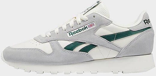 Reebok classic leather schoenen Pure Grey 3/Dark Green/Chalk Dames