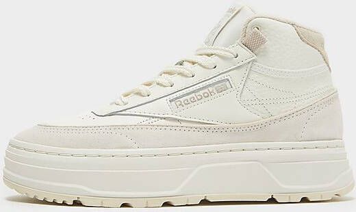 Reebok club c geo mid schoenen Chalk/Alabaster/Modern Beige Dames