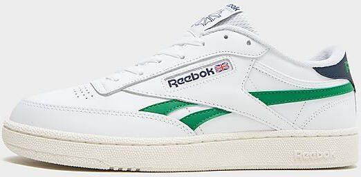 Reebok club c revenge schoenen Cloud White/Glen Green/Vector Navy Dames