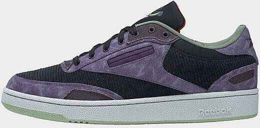 Reebok dc club c 85 schoenen Purple Shade/Il Spirit White/Vintage Green Heren