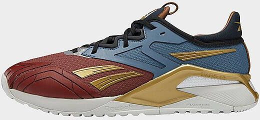 Reebok dc nano x2 schoenen Terra Red/Brave Blue/Matte Gold Heren