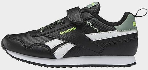 Reebok royal classic jog 3 schoenen Core Black/Harmony Green/Acid Yellow