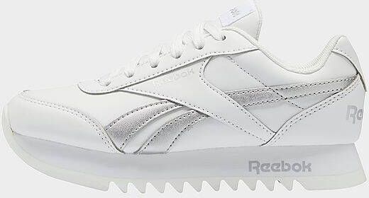 Reebok royal classic jogger 2 platformschoenen Cloud White/Cloud White/Silver Metallic