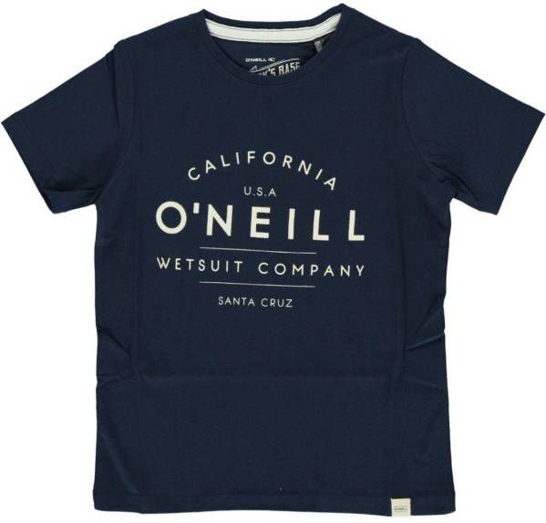 O'Neill ONeill! Jongens Shirt Korte Mouw Maat 140 Donkerblauw Katoen/viscose