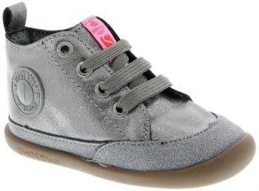 Shoesme BF8W001 F leren babyschoenen/loopschoenen zilver