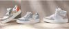 Remonte Sneaker met rits Lichtblauw/Wit/Roze online kopen