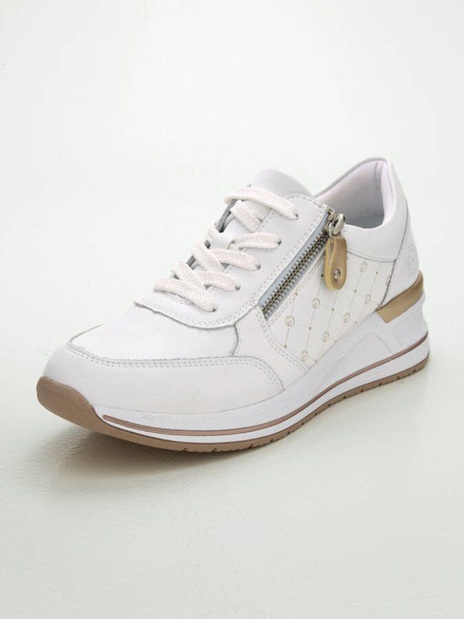 Remonte Sneaker met rits Wit
