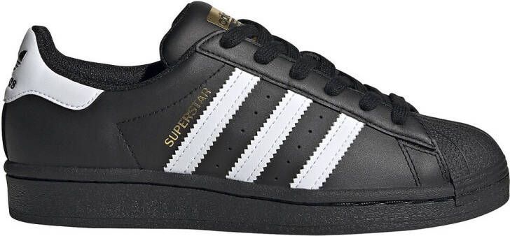 Adidas Superstar basisschool Schoenen Black Leer 2/3