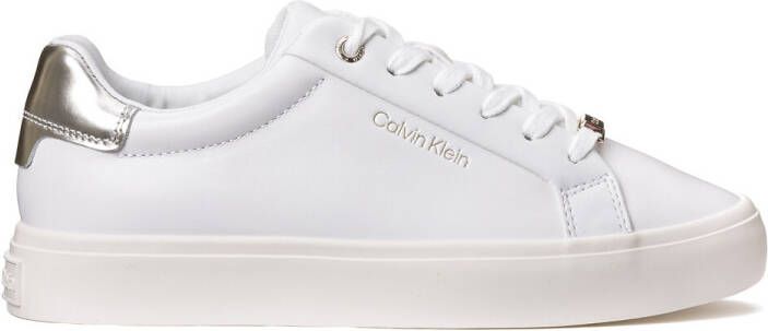 Calvin Klein White Women & Sportschoenen , Wit, Dames