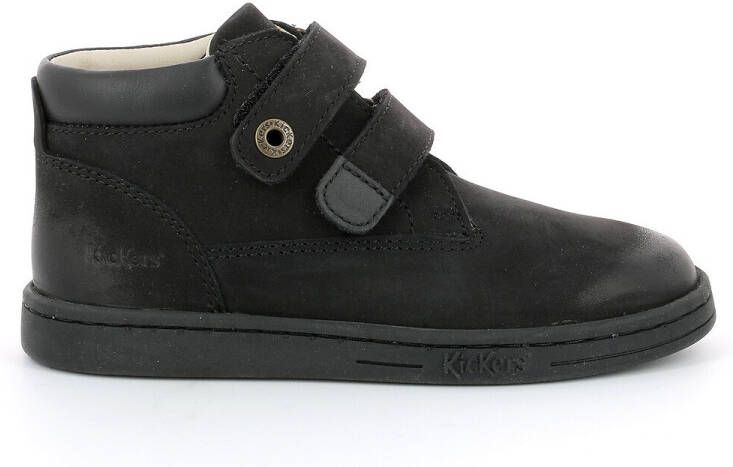 Kickers Leren boots met klittenband, Tackeasy