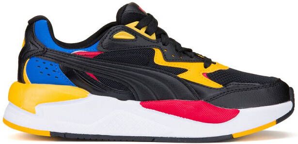 Puma x ray speed sneakers zwart/geel kinderen