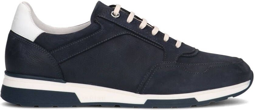 Van lier Blauwe nubuck sneakers