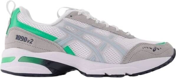 ASICS Gel 1090v2 sneakers in wit leer , Wit, Unisex