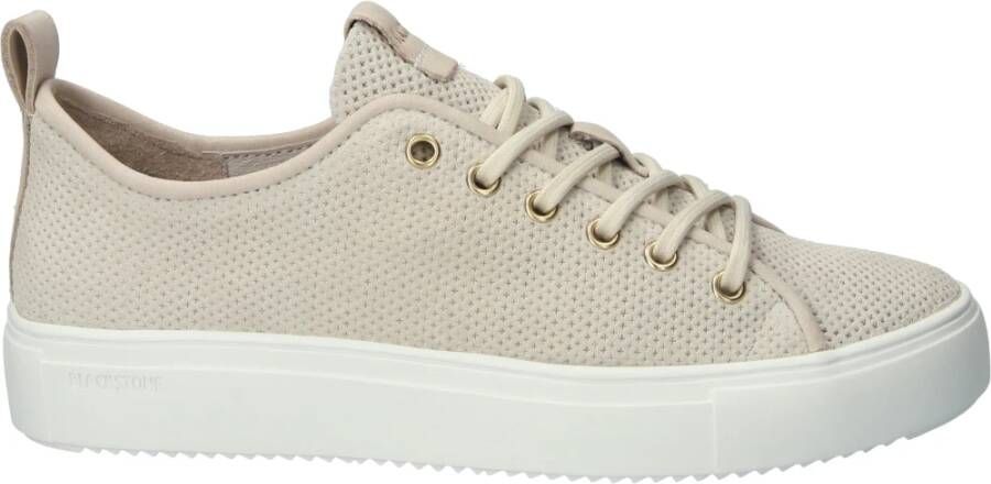 Blackstone Luna Zl50 Whitecap Grey LOW Sneaker , Beige, Dames