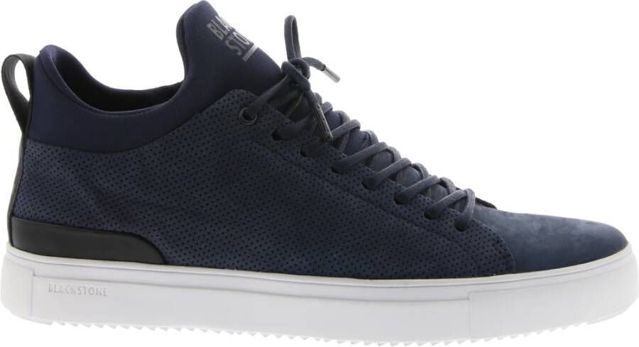 Blackstone Sg28 Totale Eclipse Mid Sneaker , Blauw, Heren