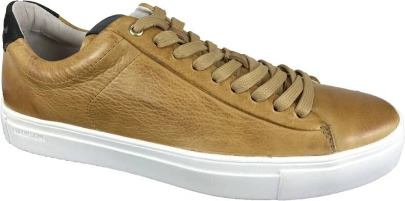 Blackstone Schoenen Sneaker , Bruin, Heren