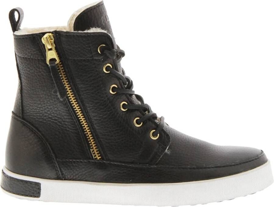 Blackstone Cw96 Coal Black Original 6 Laarzen bont , Zwart, Dames