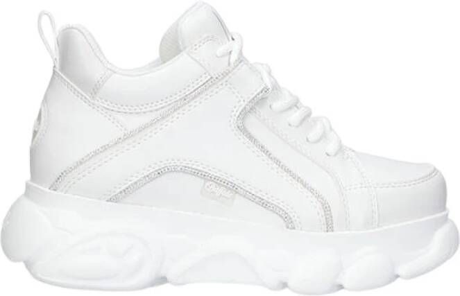 Buffalo Sneakers cld corin glamour vegan , Wit, Dames