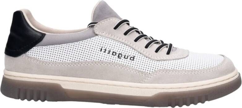 Bugatti Ohio sneakers wit Imitatieleer