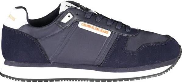 Calvin Klein Blue Men & Sportschoenen , Blauw, Heren