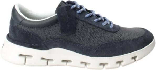 Clarks Nature X One Sneaker Heren Blauw