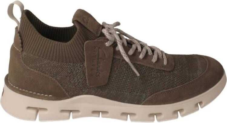 Clarks Sneakers Grijs Heren