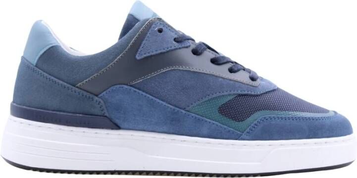 Cycleur de Luxe Blauwe Lage Sneakers Stealth