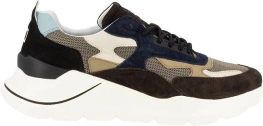 D.a.t.e Bruine Lage Sneakers Fuga Heren