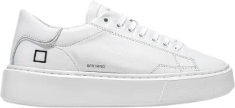 D.a.t.e. sneakers sfera kalf sf ca wh , Wit, Dames