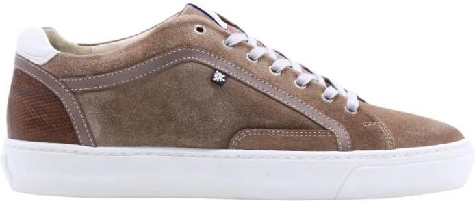 Floris van Bommel Sneakers Bruin Heren