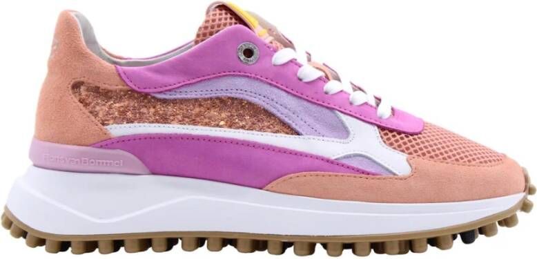 Floris van Bommel Sneakers Oranje Dames