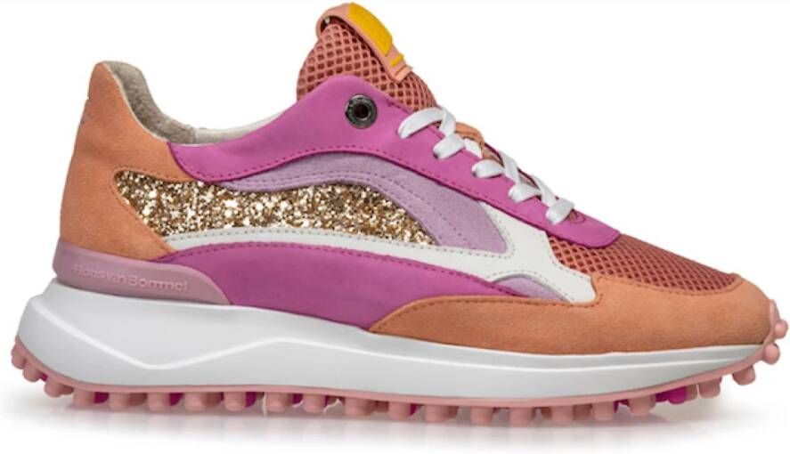 Floris van Bommel Schoenen Sneaker , Oranje, Dames