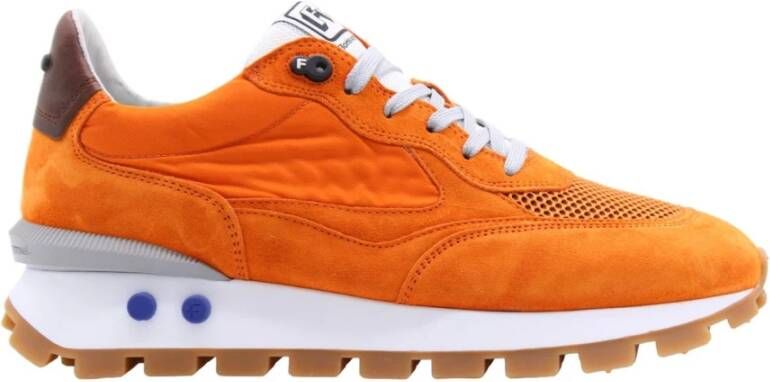 Floris van Bommel Sneakers Oranje Heren