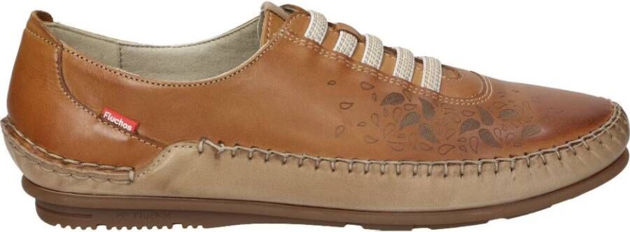 Fluchos Sneakers Bruin Dames