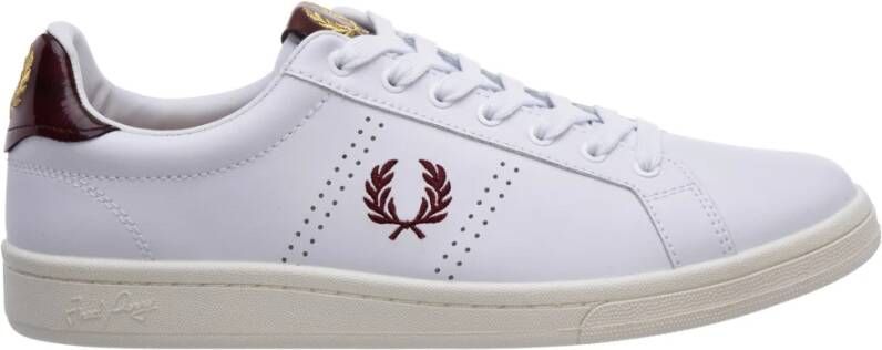 Fred Perry Fp B1251 37 Sneakers , Wit, Heren
