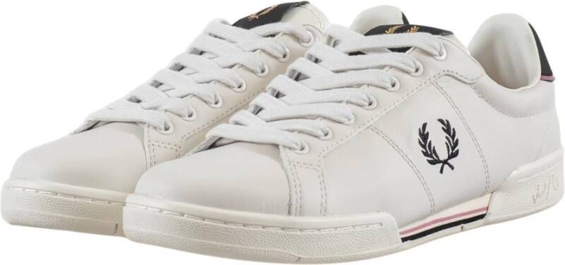 Fred Perry shoes leather trainers sneakers , Wit, Heren