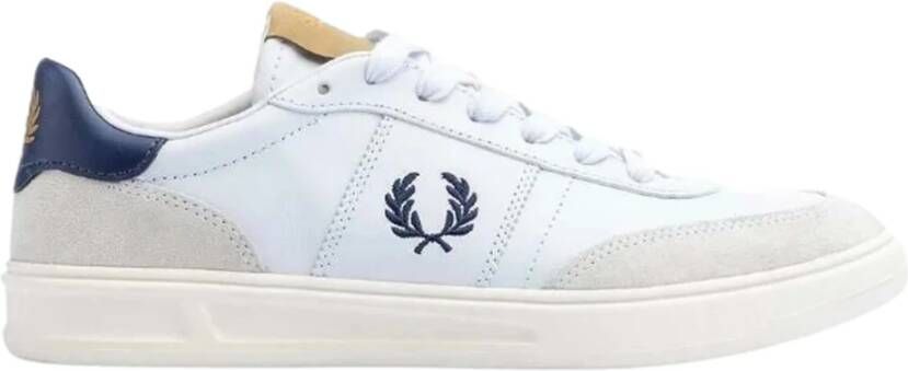 Fred Perry Sneakers Wit Heren