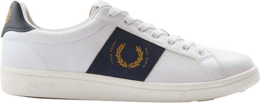 Fred Perry Sneakers Wit Heren
