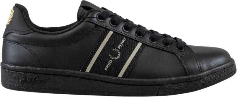 Fred Perry Sneakers Zwart Heren