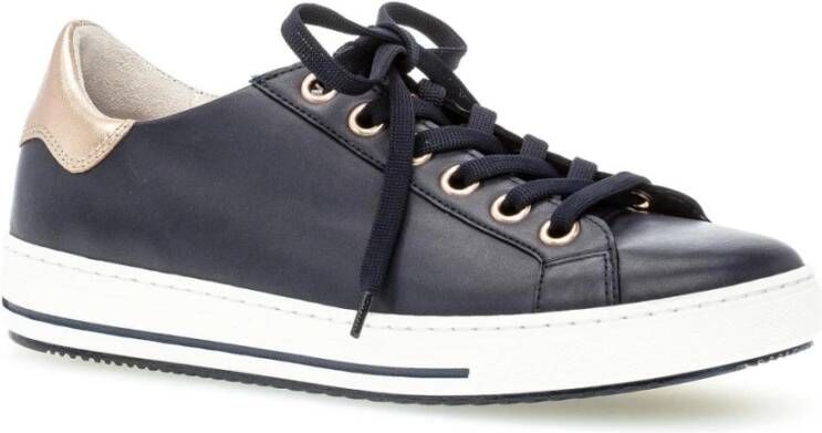 Gabor Rame Casual Flats , Blauw, Dames