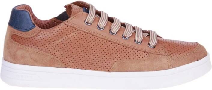Geox Djrock Sneakers , Bruin, Heren
