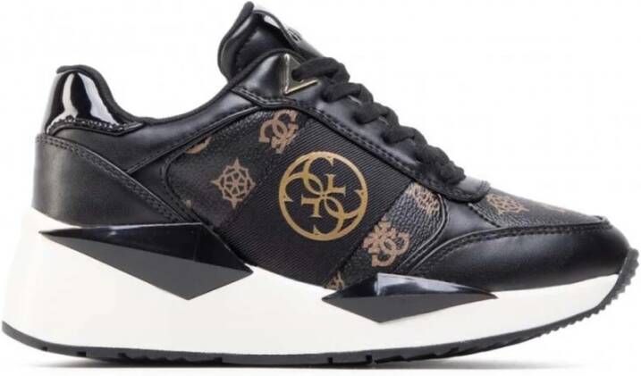 Guess Sneakers Traves , Zwart, Dames