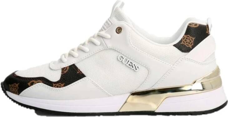 Guess Sneakers Fl6Mz2 Fal12 Metz2 , Wit, Dames