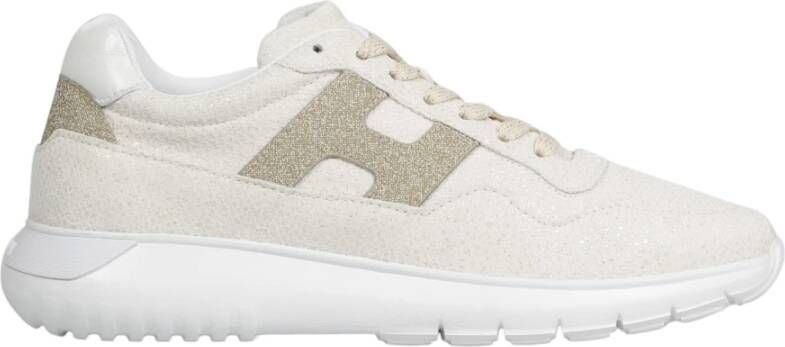 Hogan Interactieve 3 sneakers , Beige, Dames