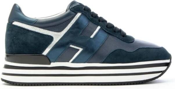 Hogan Midi H222 sneakers , Blauw, Dames