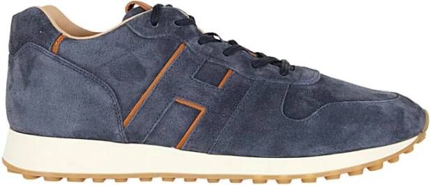 Hogan H383 sneakers , Blauw, Heren