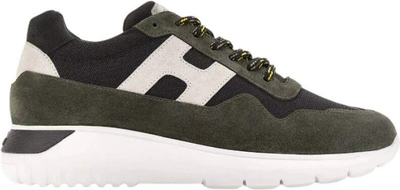 Hogan Interactive3 sneakers , Groen, Heren