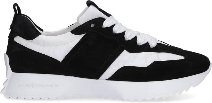 Kennel & Schmenger Sneaker low Peach Veloursleder , Zwart, Dames