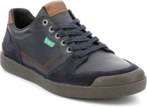 Kickers Kick Trigolo Sneakers , Blauw, Heren